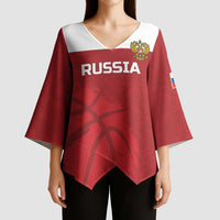 Russia Basketball Custom Kimono Sleeve Blouse Go Champion - Wonder Print Shop