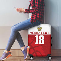 Russia Basketball Custom Luggage Cover Go Champion - Wonder Print Shop