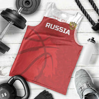 Russia Basketball Custom Men Tank Top Go Champion - Wonder Print Shop