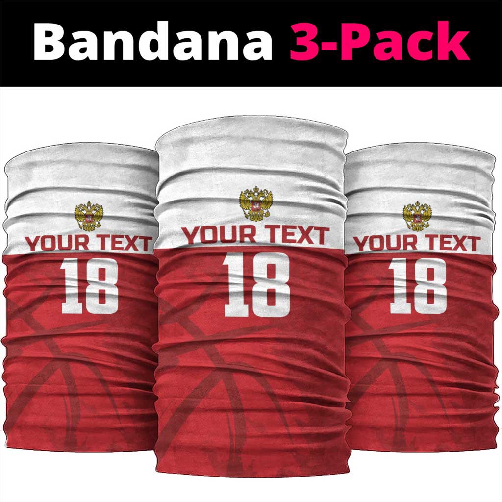Russia Basketball Custom Neck Gaiter Go Champion - Wonder Print Shop