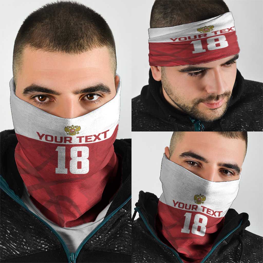 Russia Basketball Custom Neck Gaiter Go Champion - Wonder Print Shop
