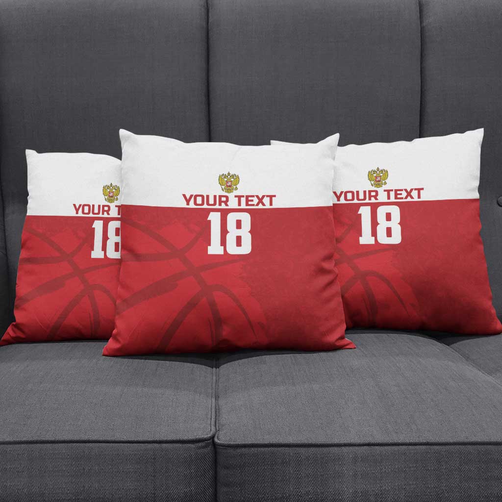 Russia Basketball Custom Pillow Cover Go Champion - Wonder Print Shop
