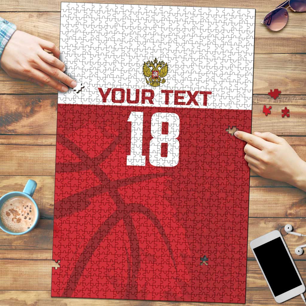 Russia Basketball Custom Puzzle Go Champion - Wonder Print Shop