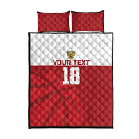 Russia Basketball Custom Quilt Bed Set Go Champion - Wonder Print Shop