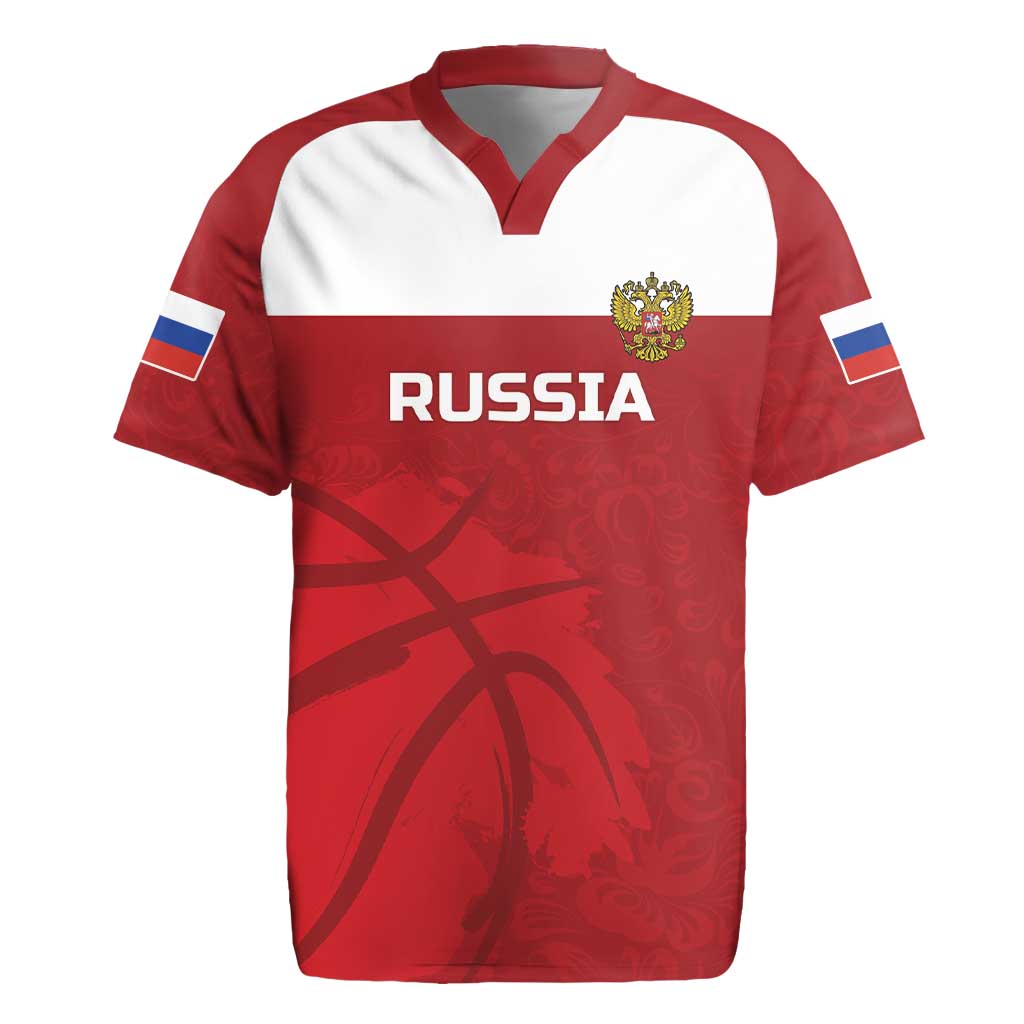 Russia Basketball Custom Rugby Jersey Go Champion - Wonder Print Shop