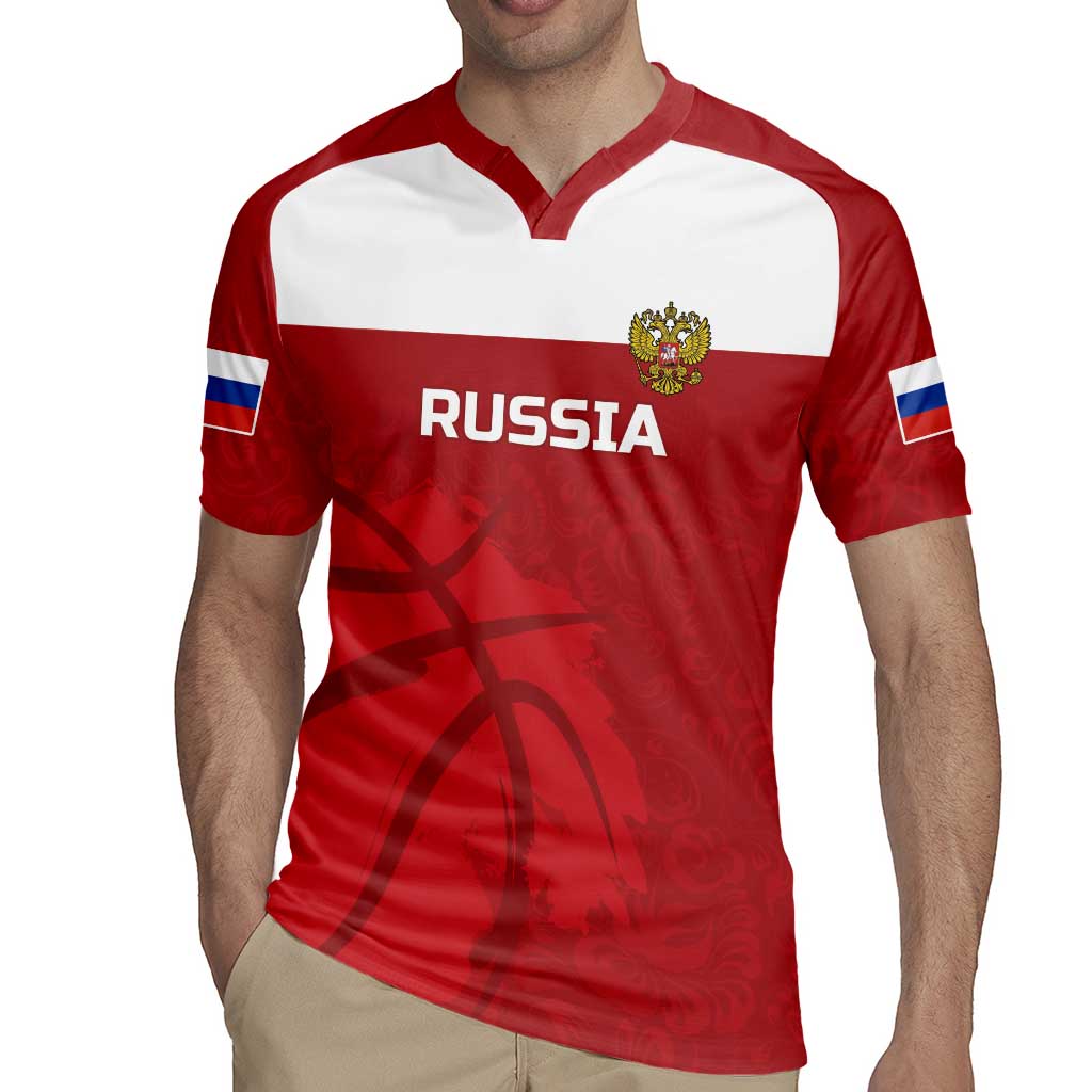 Russia Basketball Custom Rugby Jersey Go Champion - Wonder Print Shop