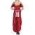 Russia Basketball Custom Summer Maxi Dress Go Champion - Wonder Print Shop