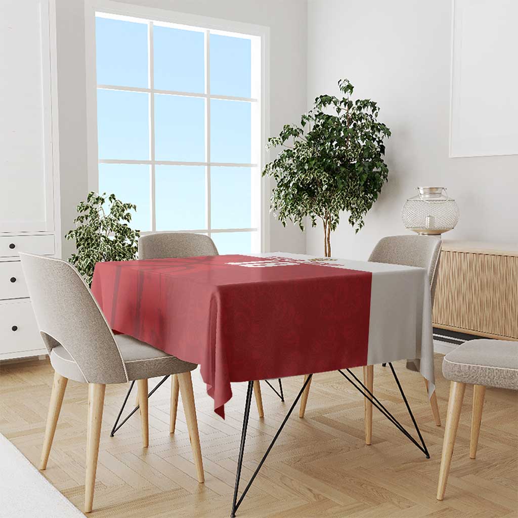 Russia Basketball Custom Tablecloth Go Champion - Wonder Print Shop