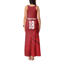 Russia Basketball Custom Tank Maxi Dress Go Champion - Wonder Print Shop