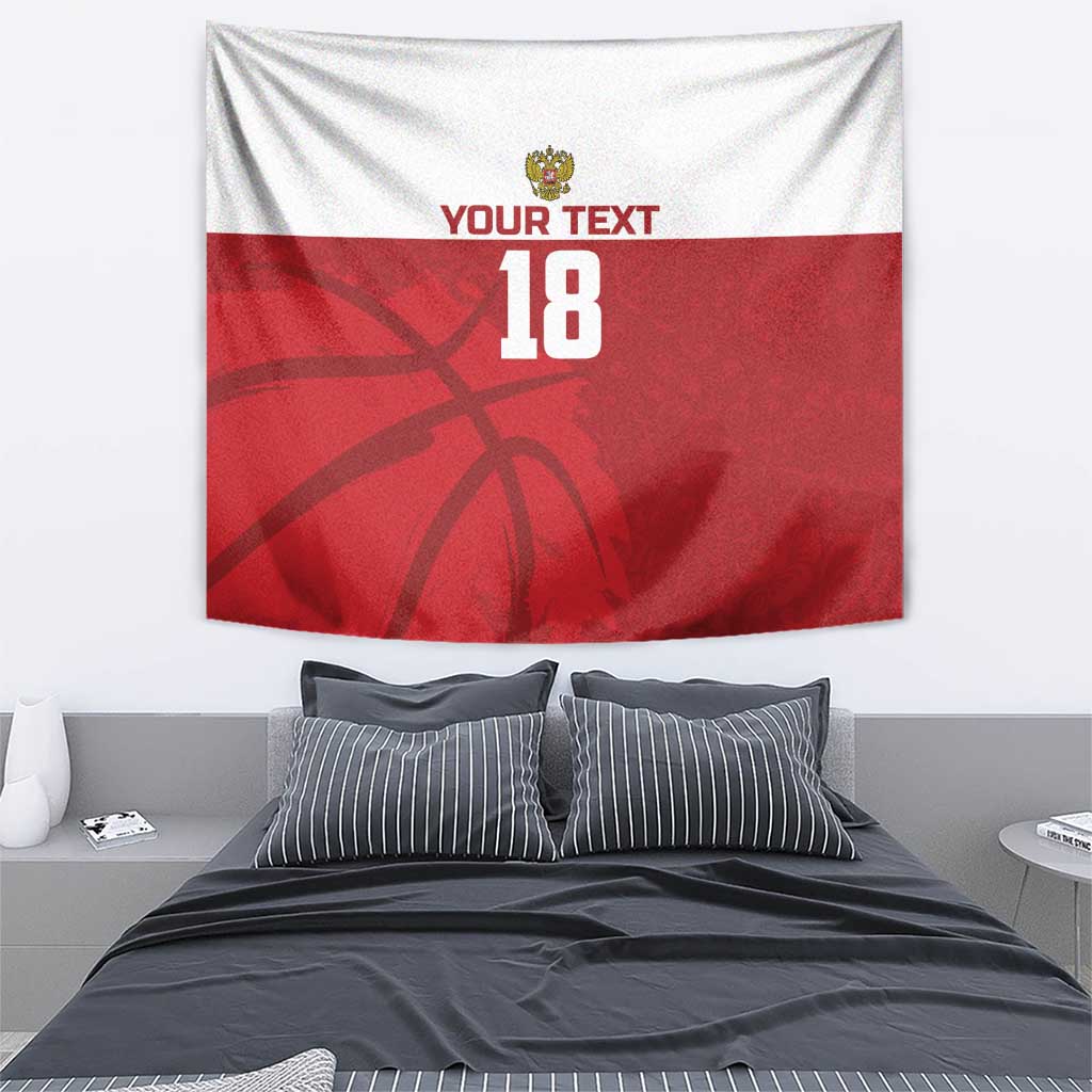 Russia Basketball Custom Tapestry Go Champion - Wonder Print Shop
