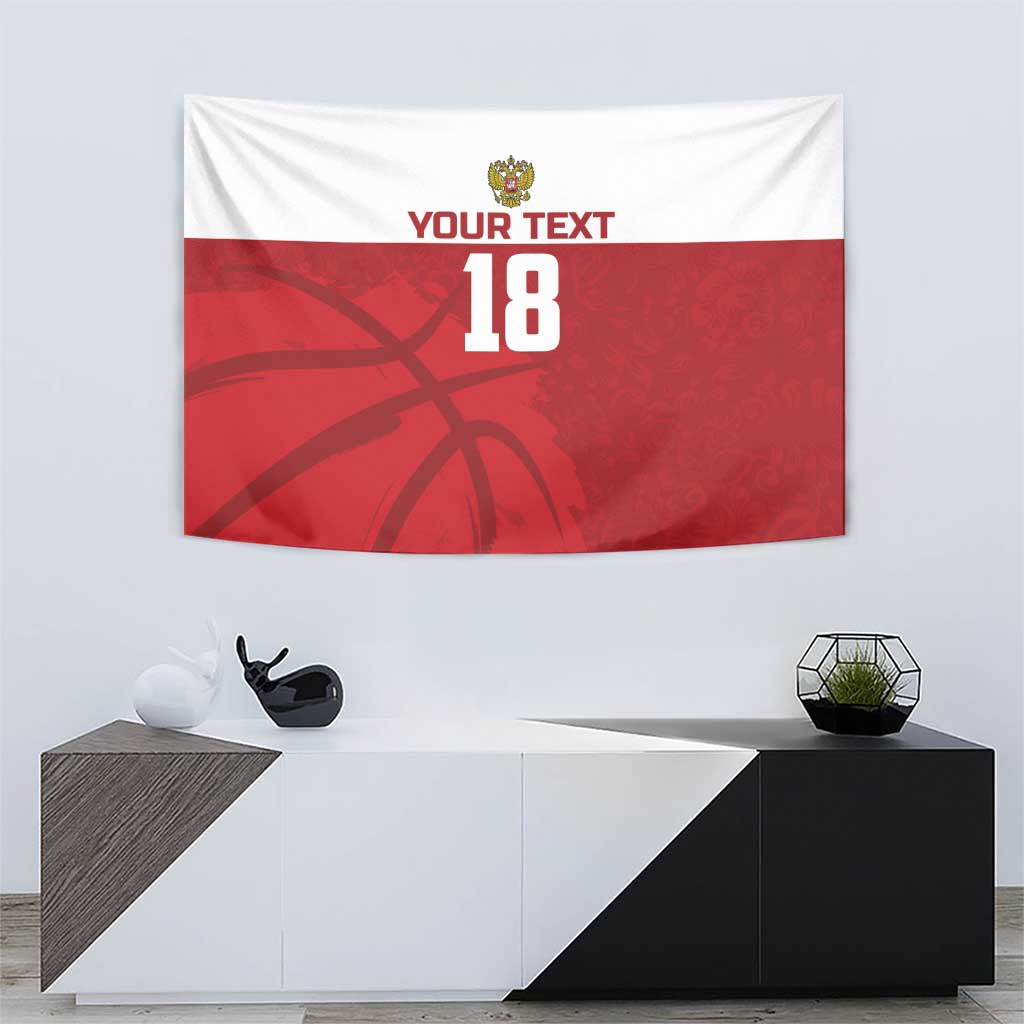 Russia Basketball Custom Tapestry Go Champion - Wonder Print Shop