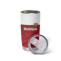 Russia Basketball Custom Tumbler Cup Go Champion - Wonder Print Shop