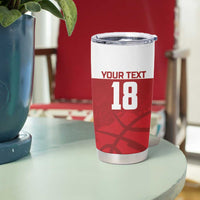 Russia Basketball Custom Tumbler Cup Go Champion - Wonder Print Shop