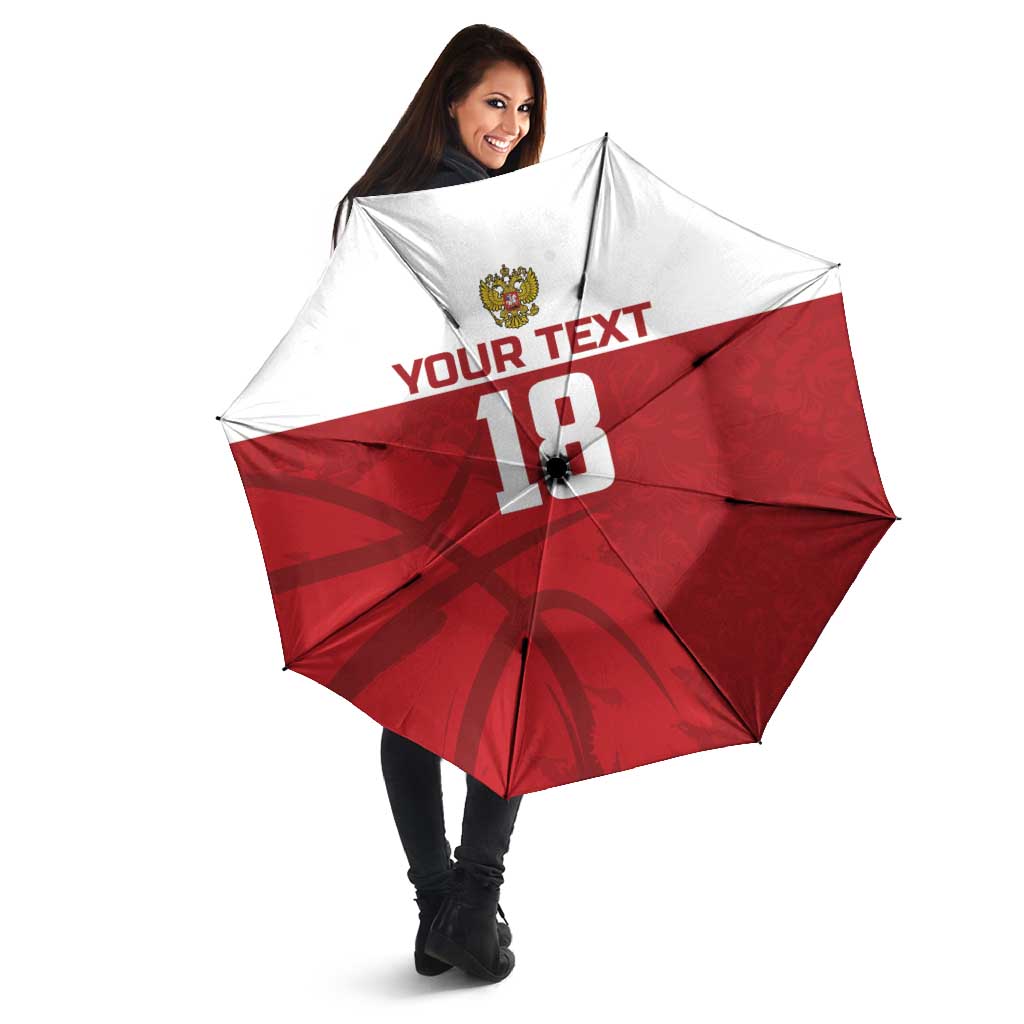Russia Basketball Custom Umbrella Go Champion - Wonder Print Shop