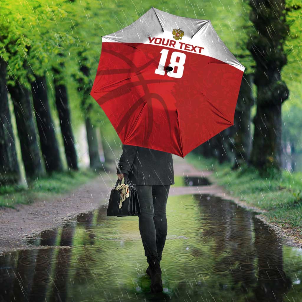 Russia Basketball Custom Umbrella Go Champion - Wonder Print Shop