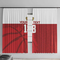 Russia Basketball Custom Window Curtain Go Champion - Wonder Print Shop