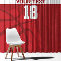 Russia Basketball Custom Window Curtain Go Champion - Wonder Print Shop