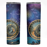 Czech Republic Astronomical Clock Skinny Tumbler Zodiac Signs In Space - Wonder Print Shop