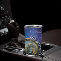 Czech Republic Astronomical Clock Tumbler Cup Zodiac Signs In Space - Wonder Print Shop