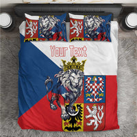 Personalized Czech Republic Restoration Day Bedding Set Double-Tailed Lion Truth Prevails - Wonder Print Shop