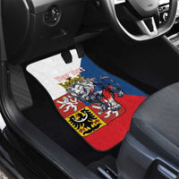 Personalized Czech Republic Restoration Day Car Mats Double-Tailed Lion Truth Prevails - Wonder Print Shop