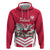 Personalized Poland White-Tailed Eagle Hoodie Poznan City Flag Style - Wonder Print Shop