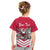 Personalized Poland White-Tailed Eagle Kid T Shirt Poznan City Flag Style - Wonder Print Shop