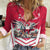 Personalized Poland White-Tailed Eagle Women Casual Shirt Poznan City Flag Style - Wonder Print Shop