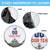 Custom Romania Rugby Spare Tire Cover White Version Retro Style - Wonder Print Shop