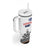 Custom Romania Rugby Tumbler With Handle White Version Retro Style - Wonder Print Shop