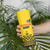 Custom Romania Rugby Skinny Tumbler Yellow Version Retro Style - Wonder Print Shop
