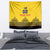 Custom Romania Rugby Tapestry Yellow Version Retro Style - Wonder Print Shop