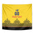 Custom Romania Rugby Tapestry Yellow Version Retro Style - Wonder Print Shop