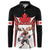 Custom Canada Hockey Button Sweatshirt Moose Playing Ice Hockey