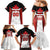 Custom Canada Hockey Family Matching Mermaid Dress and Hawaiian Shirt Moose Playing Ice Hockey