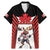 Custom Canada Hockey Family Matching Mermaid Dress and Hawaiian Shirt Moose Playing Ice Hockey