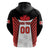Custom Canada Hockey Hoodie Moose Playing Ice Hockey