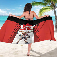 Custom Canada Hockey Sarong Moose Playing Ice Hockey