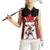 Custom Canada Hockey Women Sleeveless Polo Shirt Moose Playing Ice Hockey