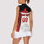 Custom Canada Hockey Women Sleeveless Polo Shirt Moose Playing Ice Hockey