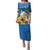 Stand For Ukraine Family Matching Puletasi and Hawaiian Shirt Dove Of Peace Sunflower