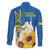 Stand For Ukraine Family Matching Summer Maxi Dress and Hawaiian Shirt Dove Of Peace Sunflower
