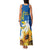 Stand For Ukraine Family Matching Tank Maxi Dress and Hawaiian Shirt Dove Of Peace Sunflower