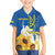 Stand For Ukraine Kid Hawaiian Shirt Dove Of Peace Sunflower