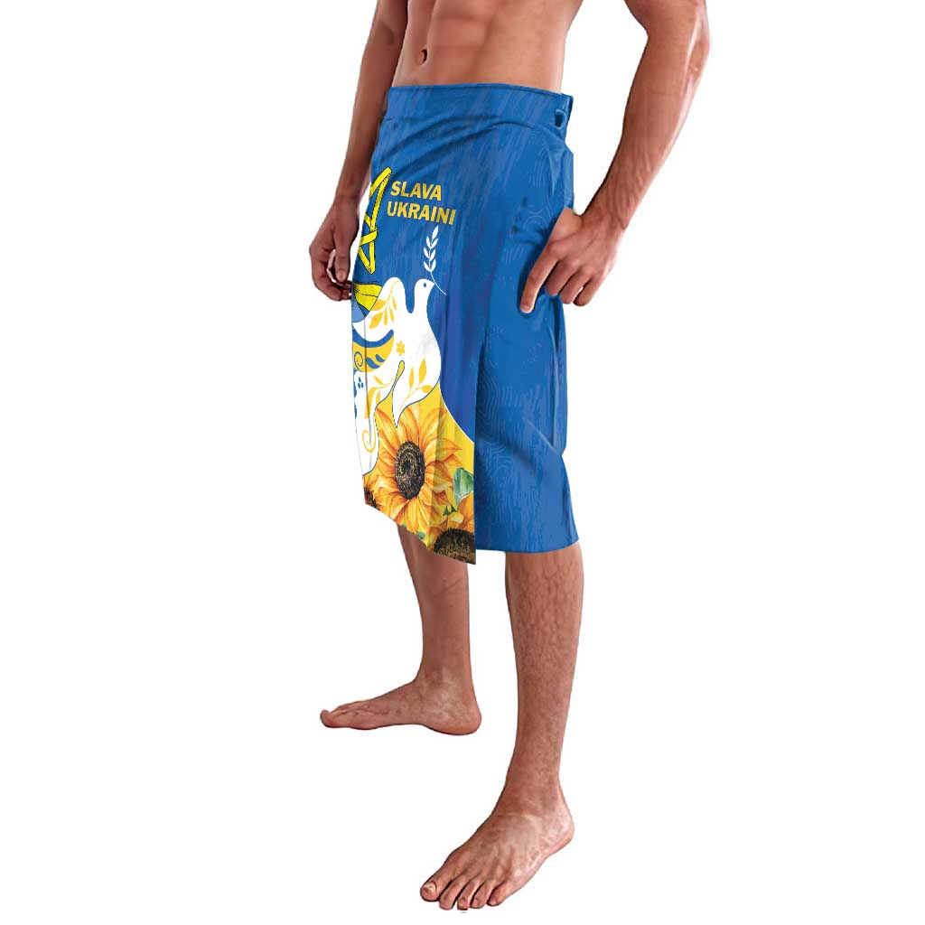 Stand For Ukraine Lavalava Dove Of Peace Sunflower