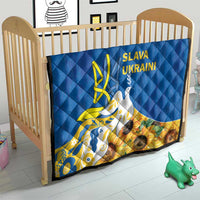 Stand For Ukraine Quilt Dove Of Peace Sunflower