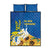 Stand For Ukraine Quilt Bed Set Dove Of Peace Sunflower