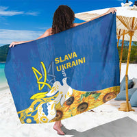 Stand For Ukraine Sarong Dove Of Peace Sunflower