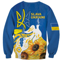 Stand For Ukraine Sweatshirt Dove Of Peace Sunflower