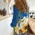 Stand For Ukraine Women Casual Shirt Dove Of Peace Sunflower